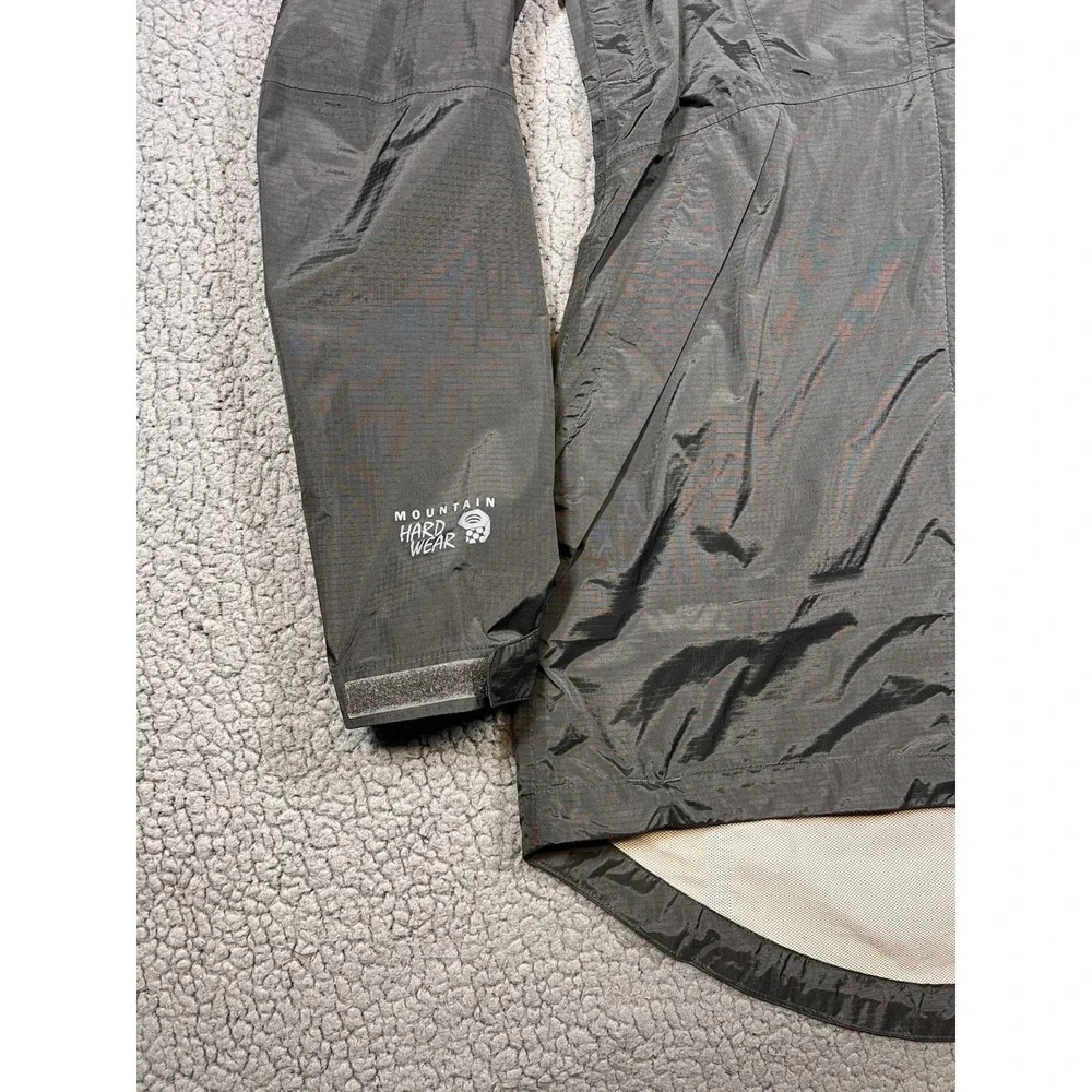 Mountain Hardwear Acadia Parka Womens XS Black Rain Jacket Hooded OL8283 - Picture 3 of 13